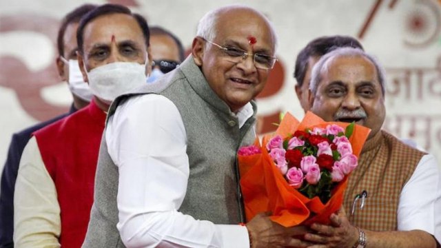 Swearing-In ceremony of the Gujarat cabinet today