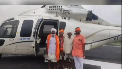 VIDEO: 4 आदिवासियों ने सीएम शिवराज के बिना उनके हेलीकॉप्टर में भरी उड़ान, बाद में पता चली वजह
