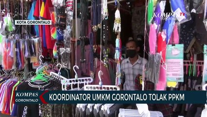 Koordinator UMKM Gorontalo Tolak PPKM