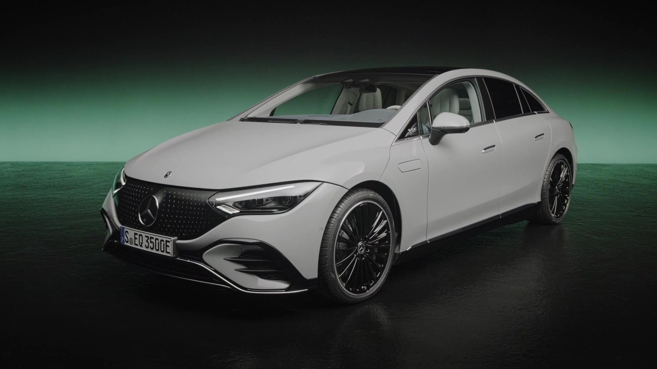 Der neue Mercedes-Benz EQE - das Exterieurdesign