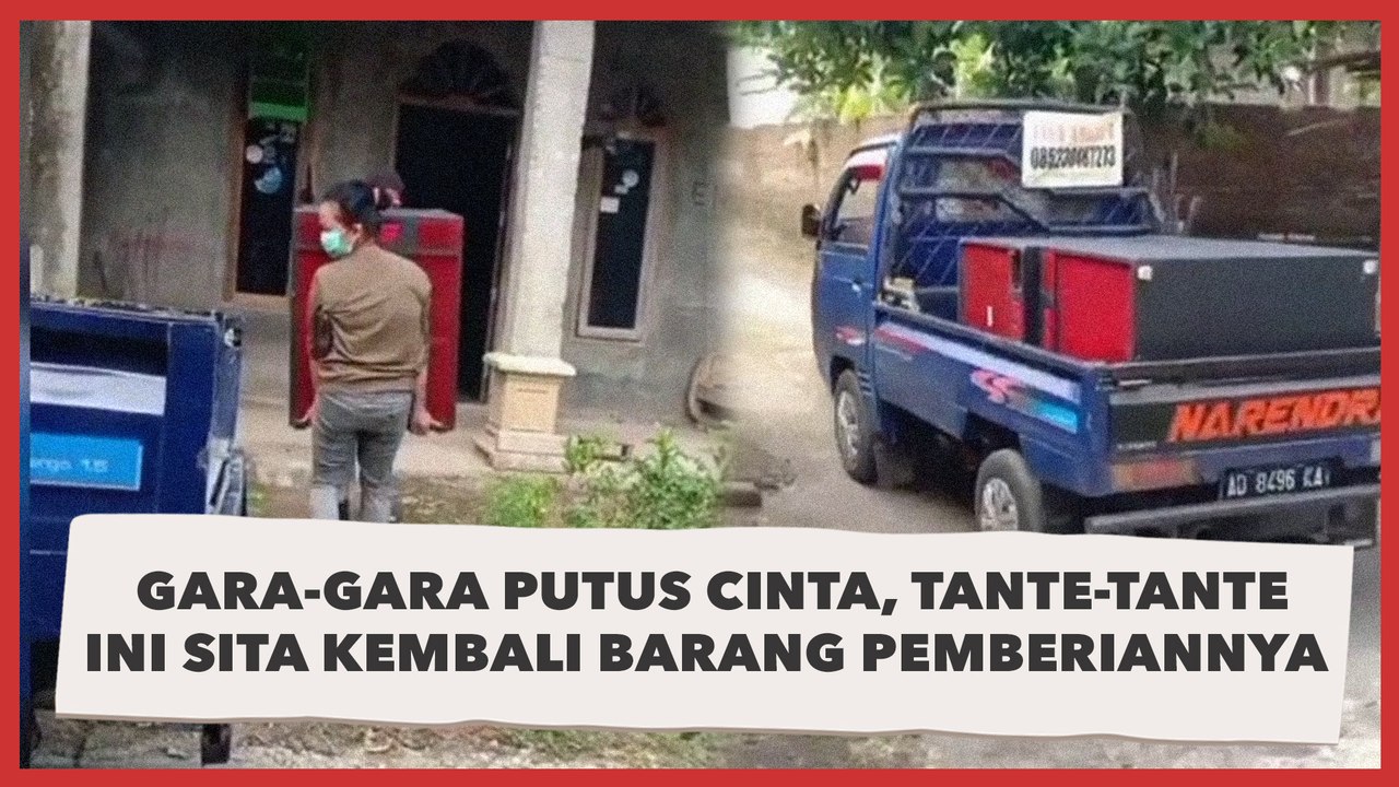 Kocak! Gara-gara Putus Cinta, Tante-tante Ini Sita Kembali Barang Pemberiannya