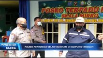 Polsek Pontianak Barat Gelar Vaksinasi Covid-19 ke 100 Warga