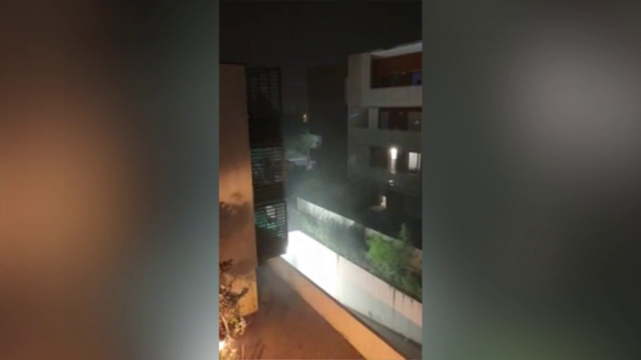 Orages: les images du déluge hier soir à Montpellier