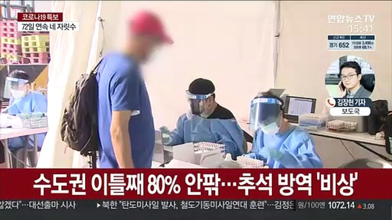신규확진 1,943명…연휴 앞둔 수도권 확산세 지속