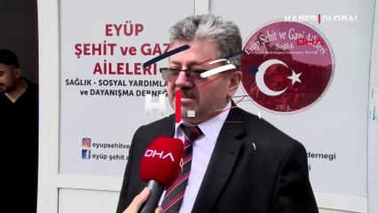 Eyüpsultan'da Şehit ve Gazi Aileleri Derneği'nin tabelası çalındı: Maddi değeri 10 lira bile değil