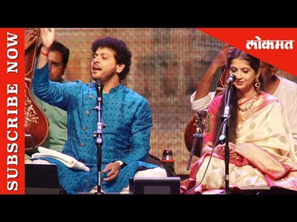 Indian classical sensations Kaushiki Chakraborty and Mahesh Kale | Sur Jyotsna Awards 2019 | Lokmat