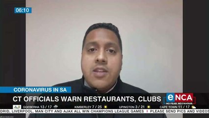 CT officials warn restaurant, clubs over regulations