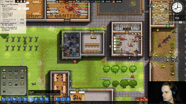 Build a Prison from Scratch! - Let’s Play – Prison Architect Campaign Ep 006