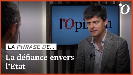 Gaspard Koenig (philosophe): «Pour restaurer la confiance envers l'Etat, il faut rendre la loi digne de respect»
