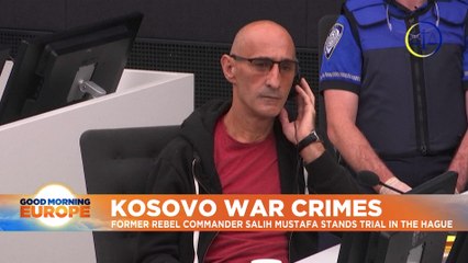 Former Kosovo rebel commander on trial in the Hague for war crimes