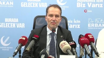 Yeniden Refah Partisi Genel Başkanı Erbakan: "Pandeminin bitmesi doğal bağışıklık ile olur"