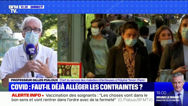 Pr Gilles Pialoux: C'est grâce à la vaccination et au pass sanitaire que nous avons pu tamponner cette 4e vague
