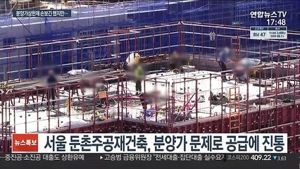 분양가상한제 손 보긴 했지만…"공급난 해결 회의적"