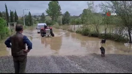 Bafra Ovası'nda su baskını