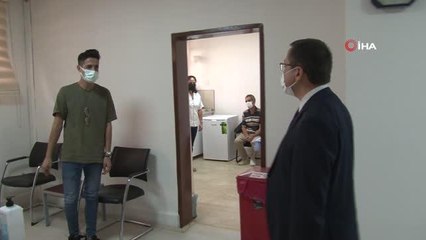 İnönü Üniversitesi'nde öğrenciler için aşı merkezi kuruldu