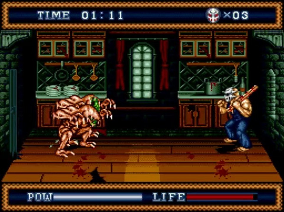 Splatterhouse 3 online multiplayer - megadrive