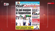 Infos du matin - 16 Septembre 2021 - Revue des titres avec Mor Talla Gaye