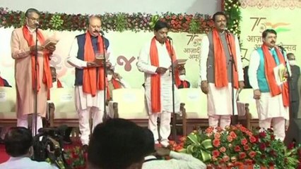 24 ministers inducted in Bhupendra Patel's Cabinet