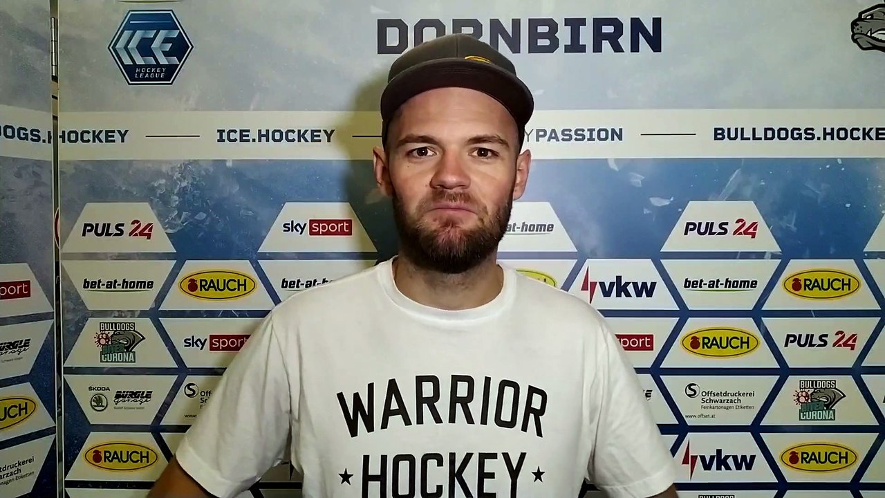 1.Runde: David Madlener (DEC) mit einem Statement zum Spiel gegen Graz