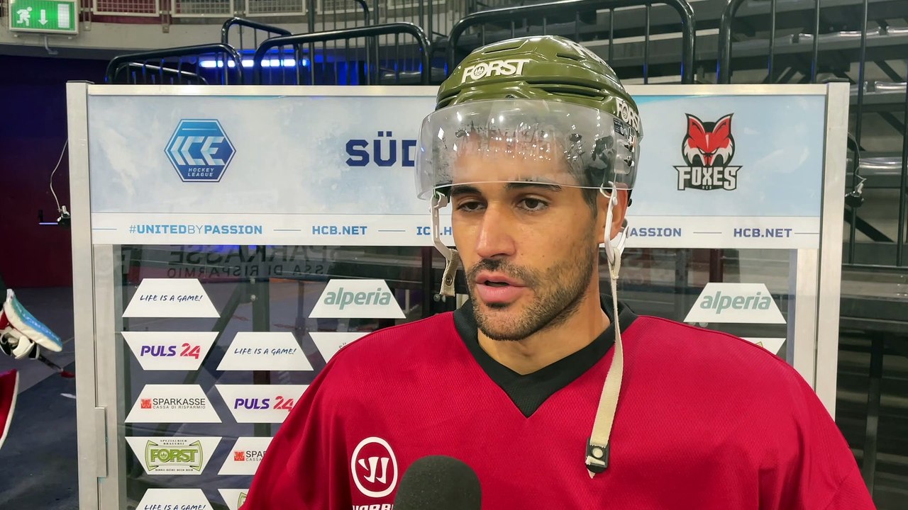 1.Runde: Statement von Anton Bernard (HCB) vor dem Spiel gegen Znojmo