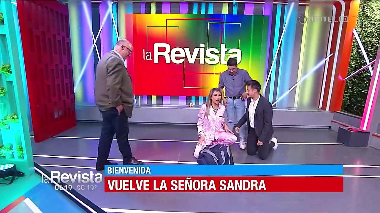 ‘Volvió la señora Sandra! La presentadora llegó con regalos inesperados desde Estados Unidos