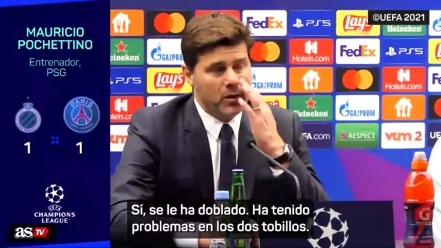 CHAMPIONS | POCHETTINO, sobre MBAPPÉ: Ha tenido PROBLEMAS en los DOS TOBILLOS, VEREMOS MAÑANA | As