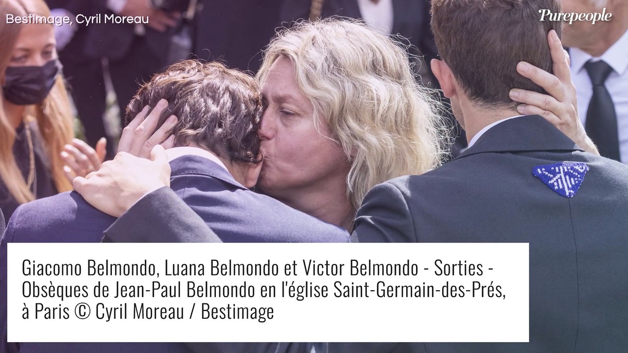 Luana Belmondo émue : photo poignante de Paul et de leurs enfants