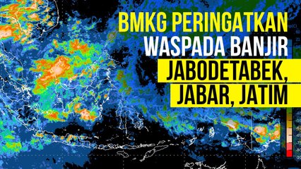 Waspada Banjir, BMKG Memprakirakan Potensi Hujan Lebat Hingga 20 September di Pulau Jawa