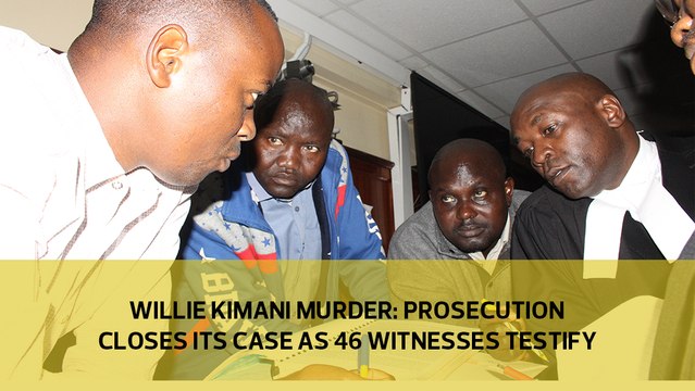 Willie Kimani murder: Prosecution closes its case as 46 witnesses testify