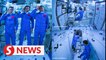 Chinese astronauts leave space station module for Earth