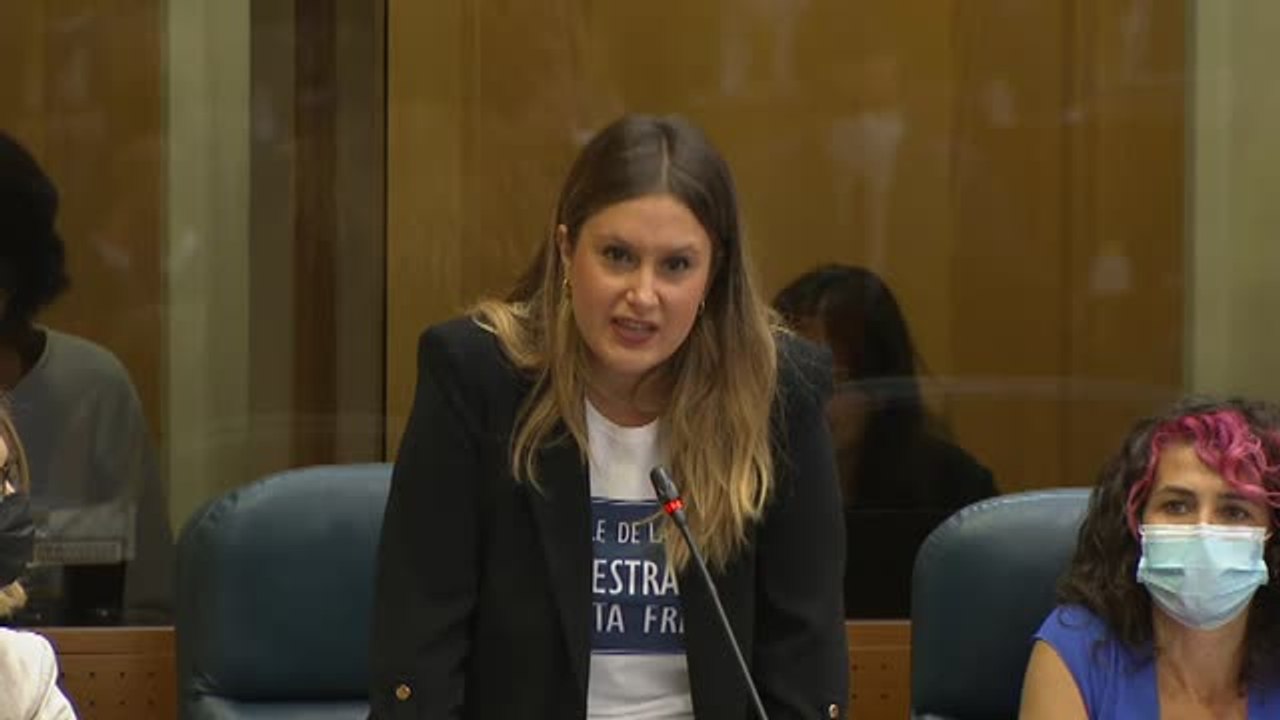 UP a Ayuso: "Quiero que recuerde cuando 'la pequeña Isabel' soñaba con traernos 'libertad' a todos los madrileños"