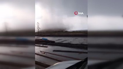 Hortum esnasında yaşadıkları korku dolu anları anlattılar