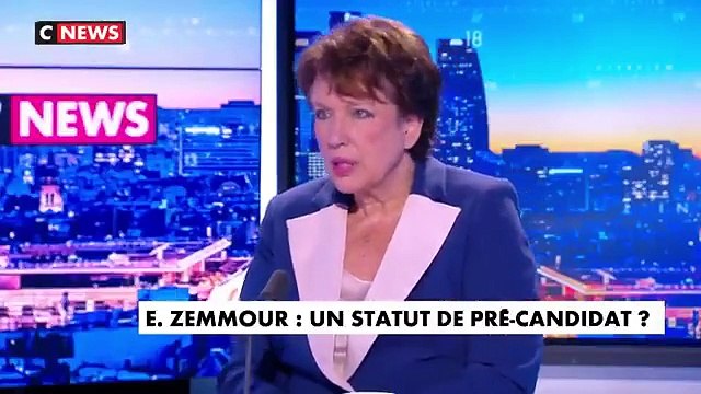 La ministre de la Culture, Roselyne Bachelot, estime que la décision du CSA de décompter le temps de parole d'Eric Zemmour se justifiait par celle de décompter celui d'un courant de pensée - VIDEO