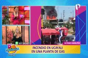 Alarma en Pucallpa: Incendio de grandes proporciones se registra en planta envasadora de gas
