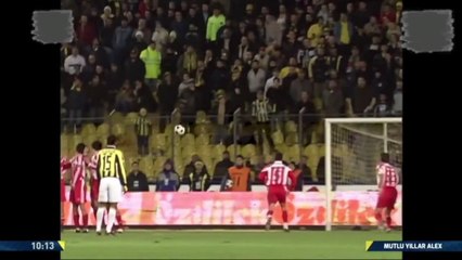 Alex de Souza Fenerbahçe'deki Tüm Golleri... 343 Maç 171 Gol (2004-2013) All the Goals Bölüm 1/2