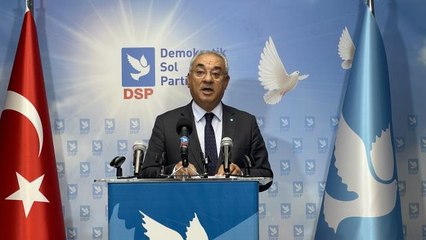 DSP Genel Başkanı Aksakal: "Türkiye Batı'nın sığınmacı deposu değildir"
