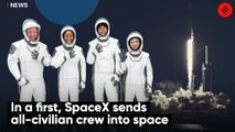 In A First, SpaceX Sends All-Civilian Crew Into Space