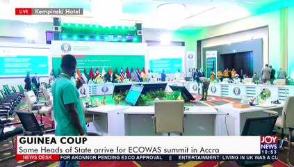 Live: Guinea Coup; Ghana hosts extraordinary summit to deliberate on crisis - News Desk (16-9-21)