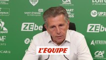 Puel : «Un mauvais départ à corriger» - Foot - L1 - Saint-Etienne