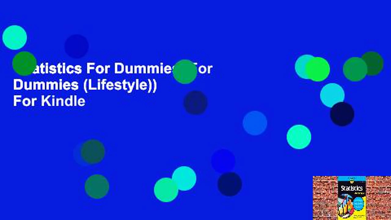 Statistics For Dummies (For Dummies (Lifestyle))  For Kindle
