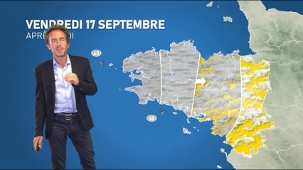 Bulletin météo pour le vendredi 17 septembre 2021
