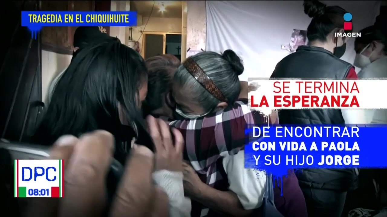 La esperanza se desvanece en Cerro del Chiquihuite