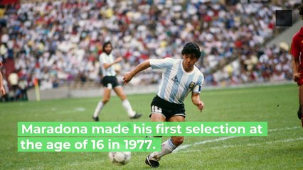 A look back at the incredible career of Diego Maradona, the God of Argentinean soccer