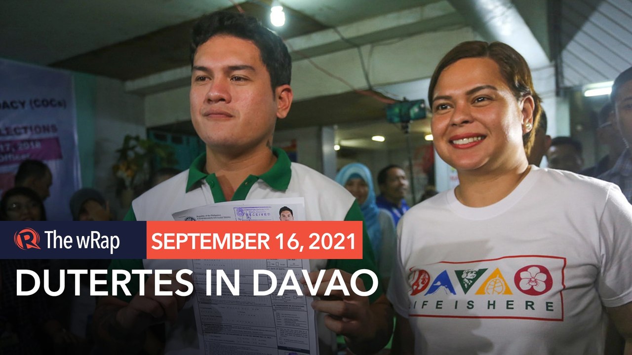 Sara Duterte, Baste To Seek Reelection As Davao City Mayor, Vice Mayor ...