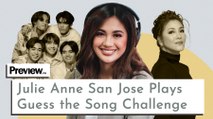 Julie Anne San Jose Tries to Guess OPM Songs | Preview Challenge