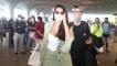 Actress and Dancer Nora Fatehi Spotted at Mumbai Airport | FilmiBeat