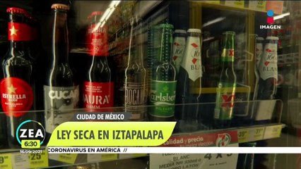 Aplican Ley Seca en Iztapalapa por festejos patrios