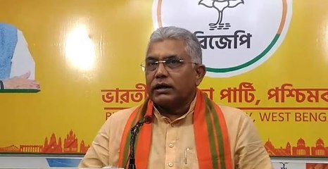 বাংলায় তথ্য গোপনের ফর্মুলা হল অজানা জ্বর  বলে দাও : দিলীপ ঘোষ