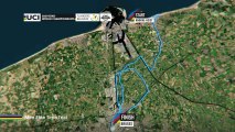 Así será el recorrido de la prueba masculina  contrarreloj del Mundial de Ciclismo en ruta 2021 en Flandes