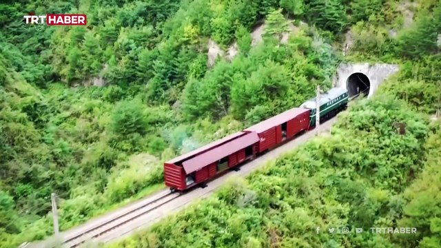 Kuzey Kore füze denemesini bu kez trenden yaptı